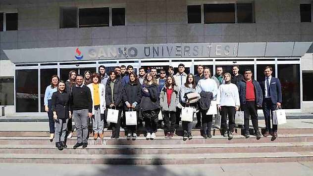 Üniversite adaylarından SANKO Üniversitesi'ne ziyaret