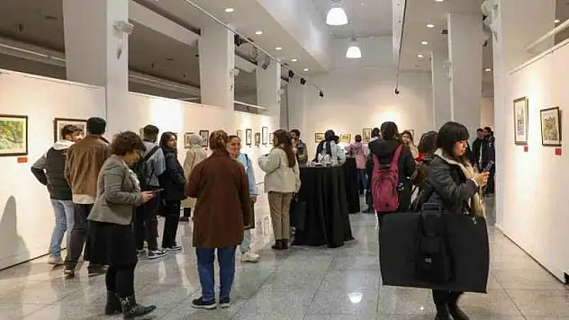 Diyarbakır'da 'Suluboya Ressamları Grubu 50. Yıl Sergisi'