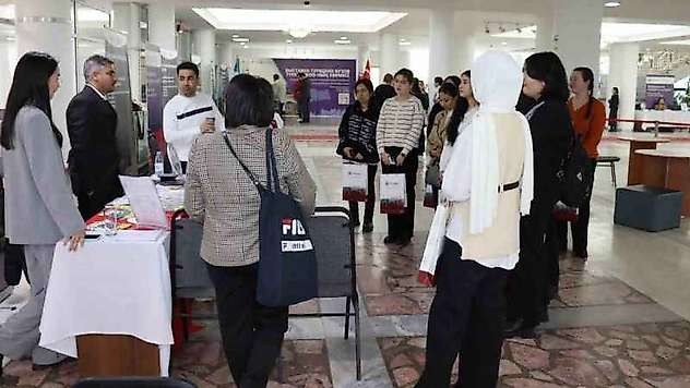 Siirt Üniversitesi Kazakistan'da Uluslararası Eğitim Fuarına katıldı
