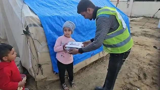 İmkander Gazze ve Suriye'deki mazlumları yalnız bırakmıyor