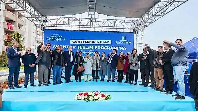 Gazi Konut'un yapımını tamamladığı 500 konut hak sahiplerine teslim ediliyor