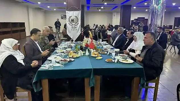 Silopi Kaymakamı şehit aileleri ve gazilerle iftarda bir araya geldi