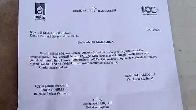 Derik Belediyesi şehit yakınlarını hayvan barınağına ve çöp temizleme yerine gönderdi