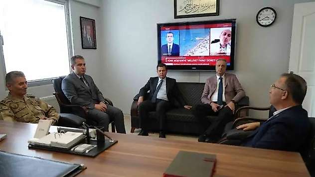 Vali Çeber'den İHA'ya ziyaret