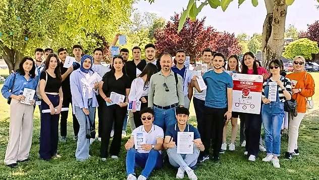GAÜN öğrencileri tüketici hakları için sahaya indi
