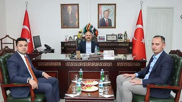 Vali Varol'dan Gölbaşı kaymakamlığına ziyaret