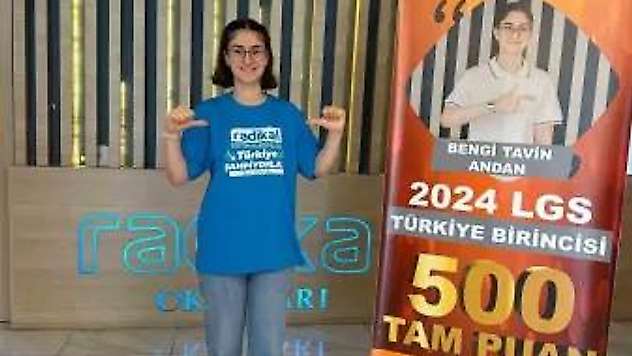 Diyarbakırlı öğrenci LGS'de 500 tam puan aldı
