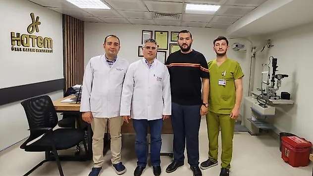 Sol gözünde görme kaybı oluşan hasta Hatem'de sağlığına kavuştu
