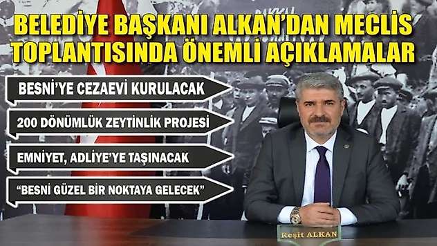Başkan Alkan, Ankara'dan  Besni'ye müjdelerle döndü