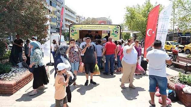 Belediyeden serinleten uygulama