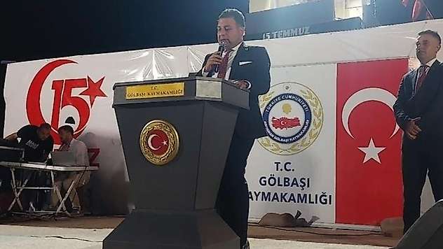 Gölbaşı'nda 15 Temmuz Darbe Girişimi Anma Programı Düzenlendi