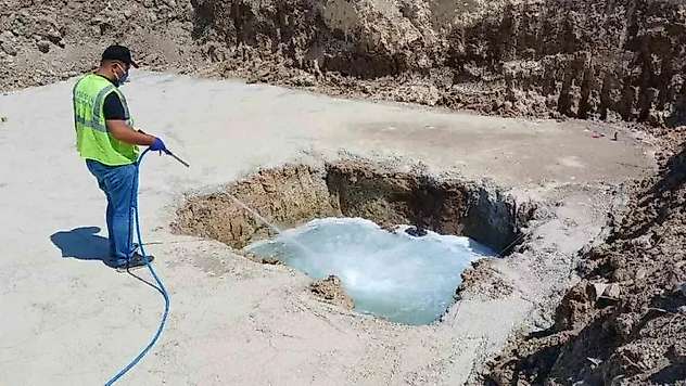 Adıyaman'da ilaçlama çalışmaları sürüyor