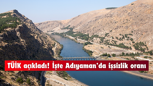 TÜİK açıkladı! Adıyaman'da işsizlik oranı belli oldu