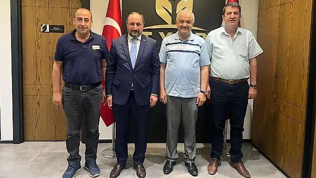 Karayel'den Başkan Olgun'a Ziyaret
