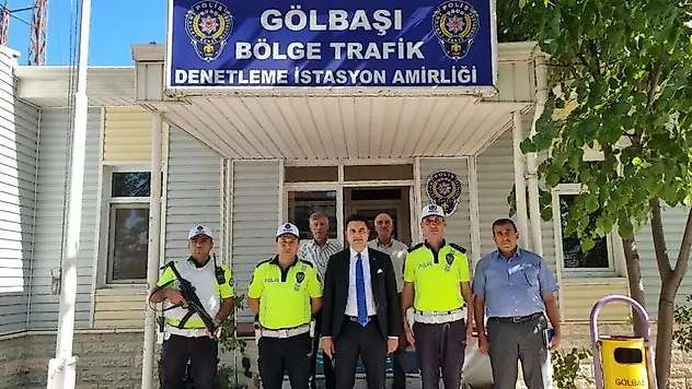 Kaymakam Seyhan, polislerle bir araya geldi