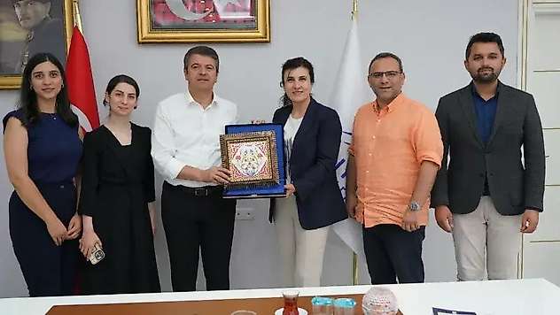 Arslan'dan Başkan Tutdere'ye ziyaret