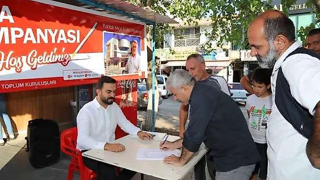 Başkan Hallaç imza kampanyasına destek verdi