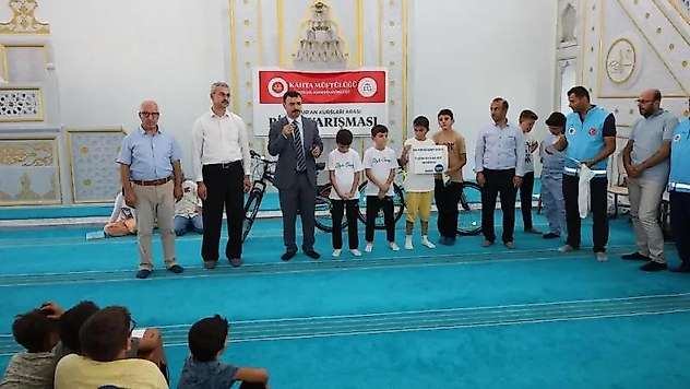 Yaz Kur'an Kursları arası bilgi yarışması düzenlendi