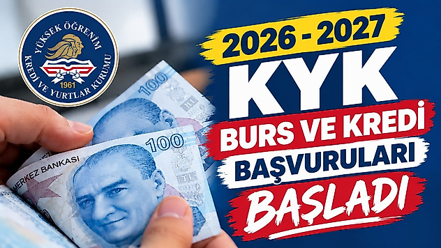 2026-2027 KYK Burs ve Kredi Başvuruları Başladı