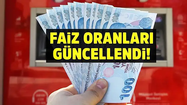 32 günlük mevduat faizleri güncellendi