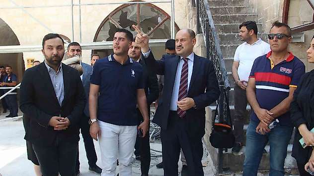 400 yıllık Barutçu Hanı restorasyon çalışmalarıyla yeniden gün yüzüne çıkıyor