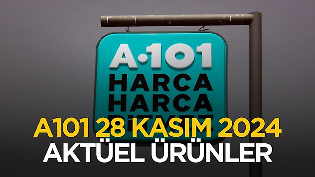 A101 28 Kasım 2024 aktüel ürünler kataloğu