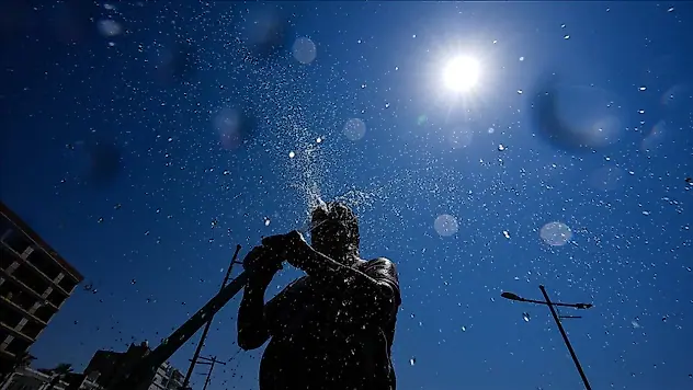 Adıyaman akşam saat 22.30'da 39 dereceyle rekor kırdı