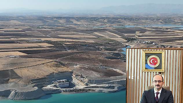 Adıyaman Atatürk Baraj Gölü Bebek-1 Pompaj Sulaması Projesinde sona yaklaşıldı