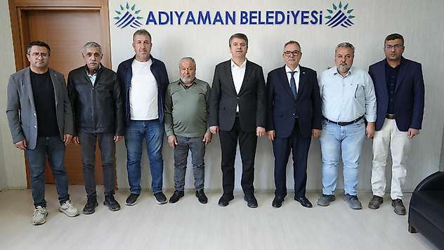 Adıyaman Basın Kartı Sahipleri Derneği'nden Başkan Tutdere'ye Ziyaret