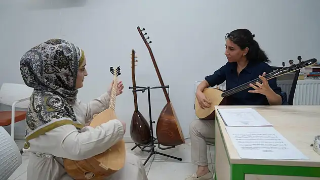 Adıyaman Belediye konservatuvarı yaz kurslarına yoğun ilgi