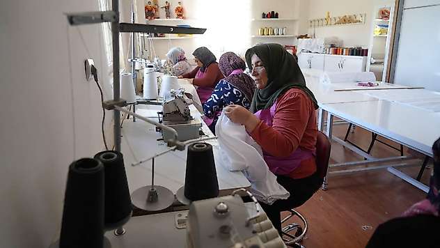 Adıyaman Belediyesi Kadın Gençlik Merkezi'nde Sünnet Şöleni mesaisi