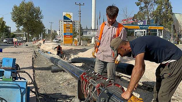Adıyaman Belediyesi'nden şehrin dört bir yanında yoğun saha çalışması