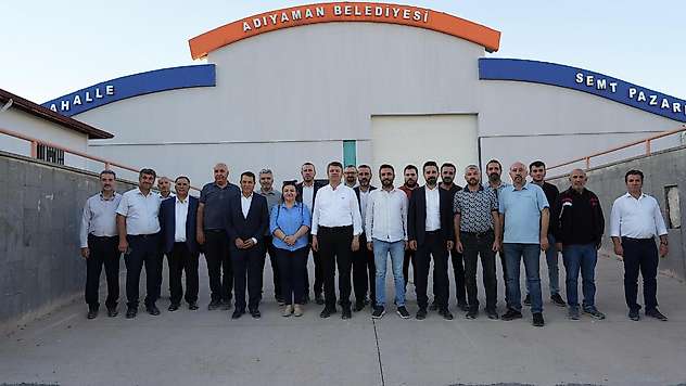 Adıyaman Belediyesi'nin meclis üyeleri yatırımları yerinde inceledi