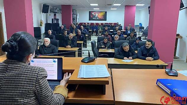 Adıyaman Belediyesi personeline iş güvenliği eğitimi verildi