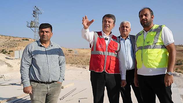 Adıyaman Belediyesi taş kırma ve eleme tesislerini yeniliyor