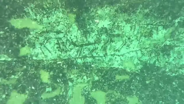 Adıyaman'da 12 bin yıllık kaya resimleri su altında görüntülendi