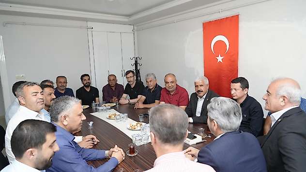 Adıyaman'da Çarşı Projesi için kritik ziyaret
