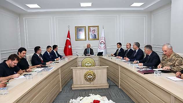 Adıyaman'da güvenlik toplantısı yapıldı