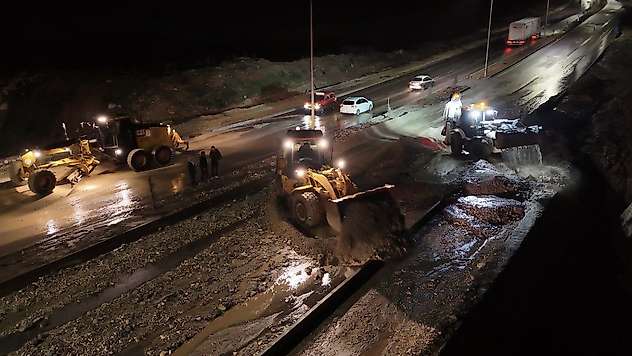 Adıyaman'da şiddetli yağış heyelana neden oldu