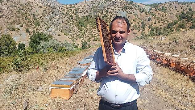 Adıyaman'daki arıcıların yaylalara çıkma sezonu başladı