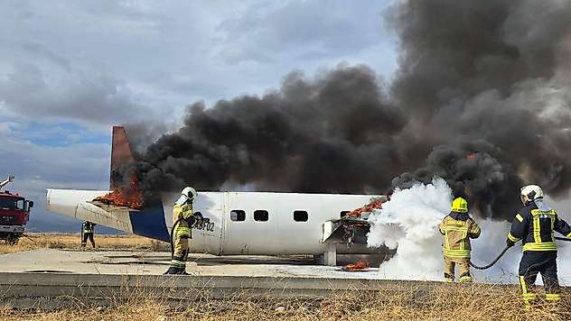 Adıyaman Havalimanında yürekler ağza geldi: Tatbikat gerçeği aratmadı