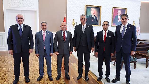 Adıyaman Heyetinden Sağlık Bakanı Memişoğlu'na ziyaret