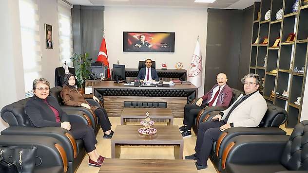 Adıyaman Üniversitesi heyetinden Sağlık Müdürü Şirik'e ziyaret