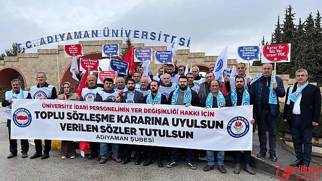 Memur-Sen Adıyaman İl Temsilciliği: 'Toplu sözleşme kararına uyulsun'
