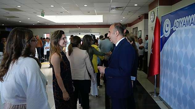 Adıyaman üniversitesinde bayramlaşma töreni düzenlendi