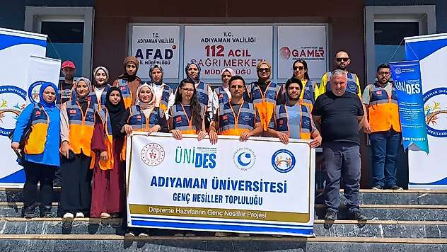 Adıyaman Üniversitesinde 'Depreme hazırlanan genç nesiller' eğitimi başarıyla tamamlandı
