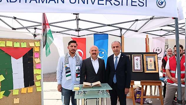 Adıyaman Üniversitesinde Gazze İçin Kermes düzenlendi