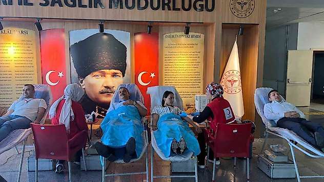 Ağrı'da 15 Temmuz'da kan bağışı kampanyası düzenlendi