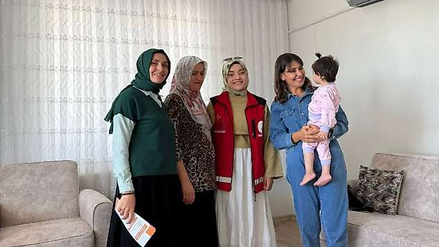 Aile ve Sosyal Hizmetler İl Müdürlüğü personellerinden anlamlı ziyaret