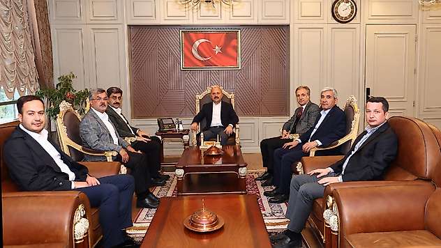 AK Parti heyetinden Vali Varol'a ziyaret